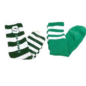 MICHIGAN STATE UNIVERSITY Spartan Game Day Socks